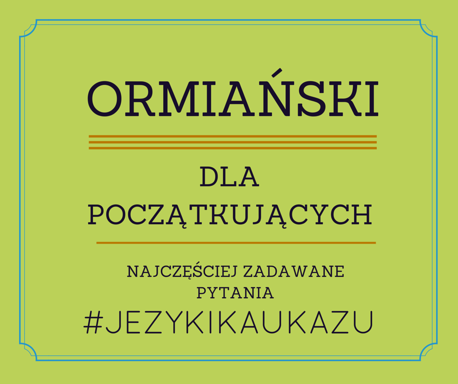 - Języki Kaukazu - Języki Kaukazu