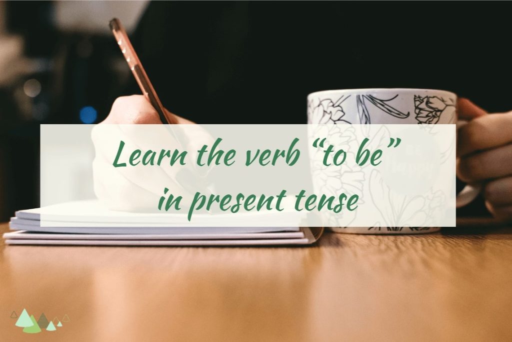 verb to be in Georgian