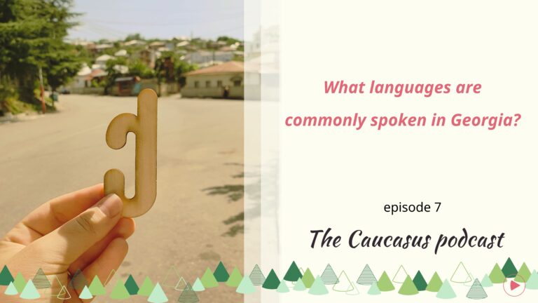 - Języki Kaukazu languages spoken in Georgia