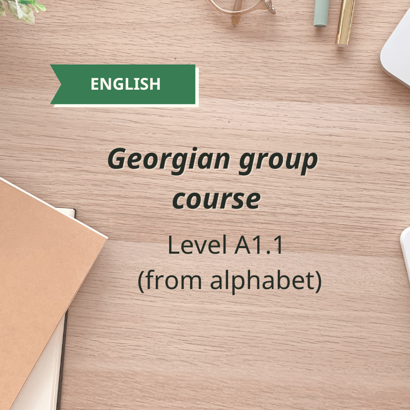- Języki Kaukazu Georgian group course A1.1 online Języki kaukazu