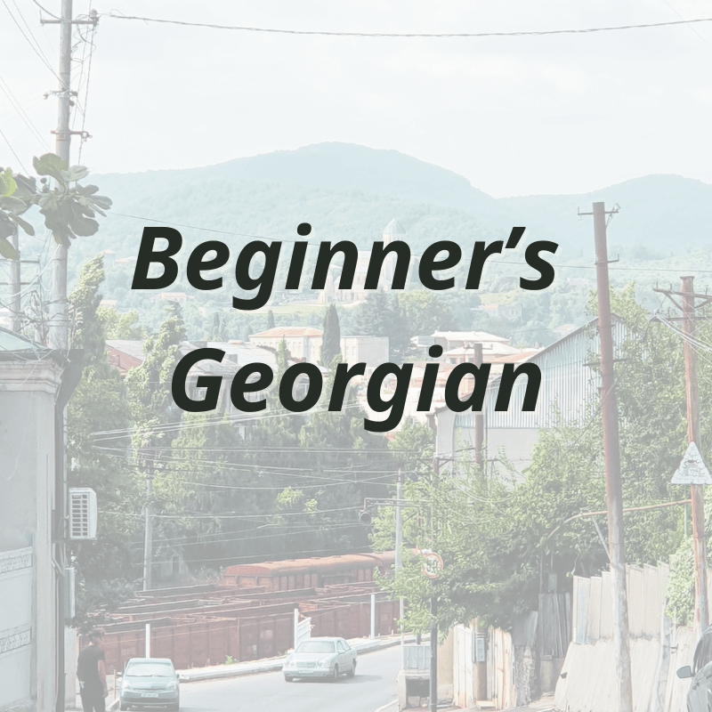 podstawy gruzińskiego języka nauka języki kaukazu