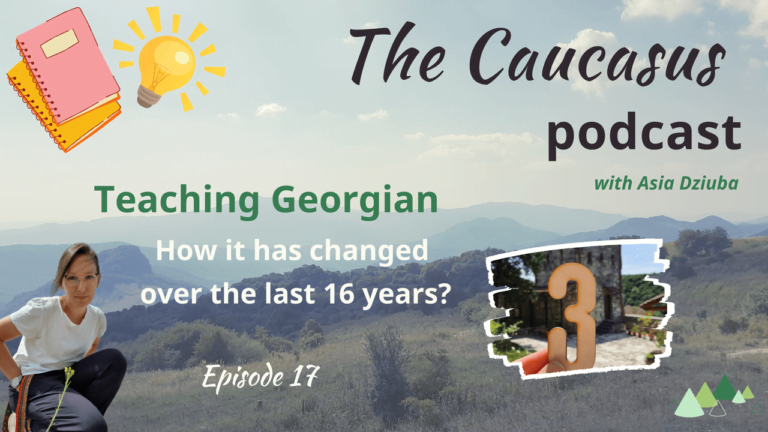 - Języki Kaukazu teaching Georgian study language the caucasus podcast