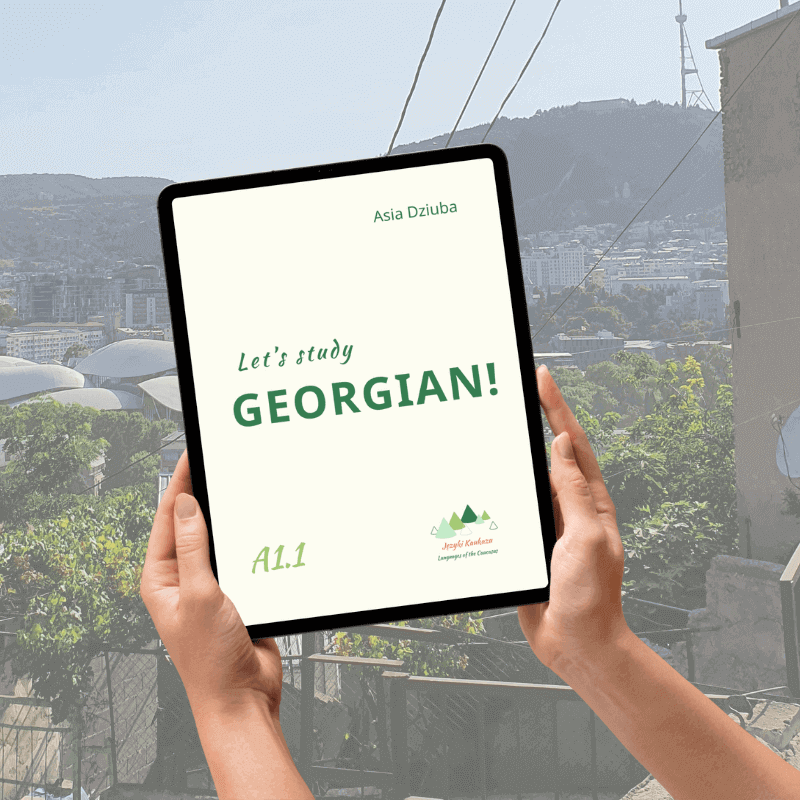 Uczymy się gruzińskiego podręcznik do gruzińskiego samouczek Języki Kaukazu