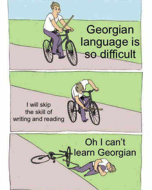 - Języki Kaukazu Mem o nauce alfabetu by nauka gruzinskiego była skuteczna jezyki Kaukazu_logo